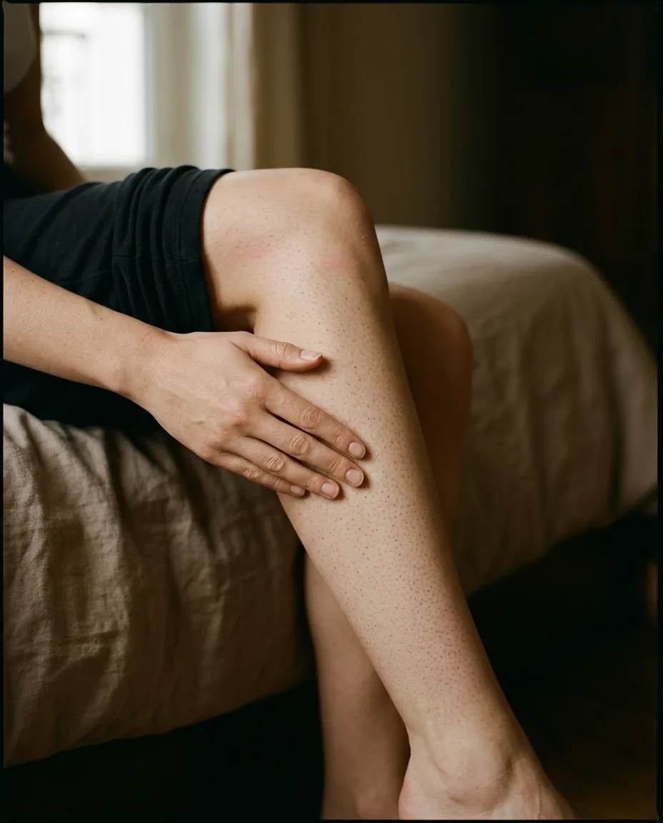 Peau irritée après le rasage
